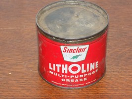 Vintage Sinclair Litholine Grease 1 Pound Empty Can - $79.20