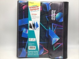 Trapper Keeper Binder Retro Style Portfolio Folder 2020 Mead 12 3/16&quot; x ... - $34.29