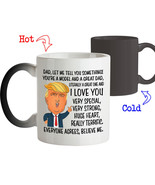 Funny Mug Birthday Gift for Dad Donald Trump Great Dad Coffee Mug Tee Cup - £17.20 GBP+