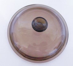 Pyrex Corning Ware Cranberry Visions Glass Replacement Lid V - 1 - C - £11.55 GBP