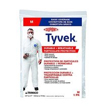 Trimaco DuPont Tyvek Painter&#39;s Heavy-Duty Coveralls, White, Medium,14121 - $22.88