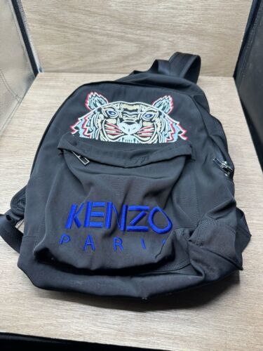 Kenzo Paris Logo Backpack Nylon Black and similar items