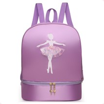 Girl Ballet Backpack Double Shoulder Ballet Bag Dance Storage Bag Children Bags  - £23.94 GBP