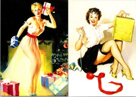 Gil Elvgren 1994 Sexy Pin-Up 6&quot;x4&quot; GLOSSY Postcard Lot #10 - $5.39