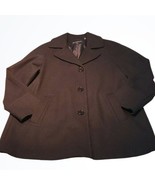 Forecaster of Boston Black Wool Blend Pea Coat Size 10 - $84.55