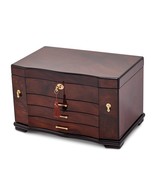 Walnut 3-Drawer with Swing Out Sides Jewelry Box - $529.99