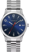 Caravelle Traditional Expansion Bracelet Men Watch 43B161 - £62.53 GBP