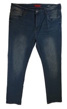 MBX Jeans Mens 38x32.5 Slim Fit Straight Leg Medium Wash Casual Stretch ... - £14.72 GBP