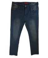 MBX Jeans Mens 38x32.5 Slim Fit Straight Leg Medium Wash Casual Stretch ... - £14.56 GBP