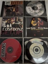 90s Hip Hop Promo CD Lot - Naughty By Nature, Gang Starr, EPMD, Lost Boyz - $453.27 MXN
