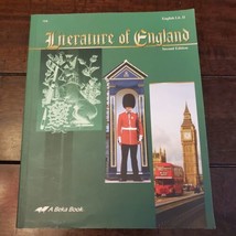 A Beka Book Grade 12 Literature of England English Home School 12B (2012) 2nd Ed - £8.43 GBP