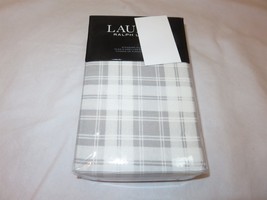 Ralph Lauren Ulster Plaid Flannel Standard Pillowcases Grey - $36.43