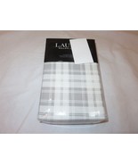 Ralph Lauren Ulster Plaid Flannel Standard Pillowcases Grey - £28.52 GBP