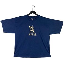 Touched By An Angel Vintage Shirt Unisex Adult Size XL 90s CBS Blue Christian - £14.76 GBP