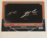 Star Wars Galactic Files Vintage Trading Card #262 Arc 170 Starfighter - $2.48