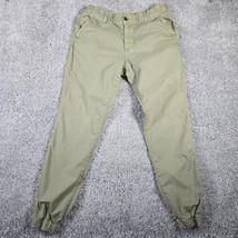 Bear Bottom Pants Mens Large Tall Green Tapered Joggers - $26.68