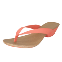 Timberland Flirtatious Thong Women&#39;s Sandal Orange Rubber Comfort 90379 ... - $32.99