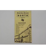 SUBURBAN SERVICE NORTHBOUND SCHEDULE CHICAGO SMALL POCKET TIMETABLE OCTO... - £7.96 GBP
