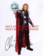 Chris Hemsworth Signed Autographed 8x10 Rp Photo Thor The Avengers - £13.27 GBP