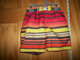 Fashion Gift Baby Clothes 24M Op Red Stripe Swimwear Bathing Suit Swim T... - $12.34