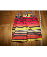 Fashion Gift Baby Clothes 24M Op Red Stripe Swimwear Bathing Suit Swim T... - $12.34