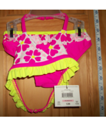 Fashion Gift Baby Clothes 12M Op Swimsuit Heart Bathing Suit Pink Bikini... - $14.24