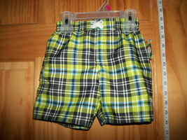 Fashion Gift Baby Clothes 18M Green Plaid Op Swimwear Bathing Suit Swim ... - £9.84 GBP