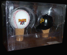 Pittsburgh Pirates Baseball MLB Wine Bottle Stopper Cork Set-Hat Ball 20... - £11.84 GBP