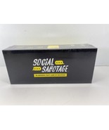 Social Sabotage: An Awkward Party Game by BuzzFeed Ages 17+ sealed - $20.66 CAD