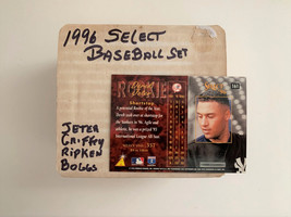 1996 New Open Box Select Baseball Cards Set Of 199 Includes Jeter Rookie Card - £7.78 GBP