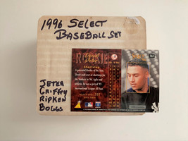 1996 New Open Box Select Baseball Cards Set Of 199 Includes Jeter Rookie Card - $9.90