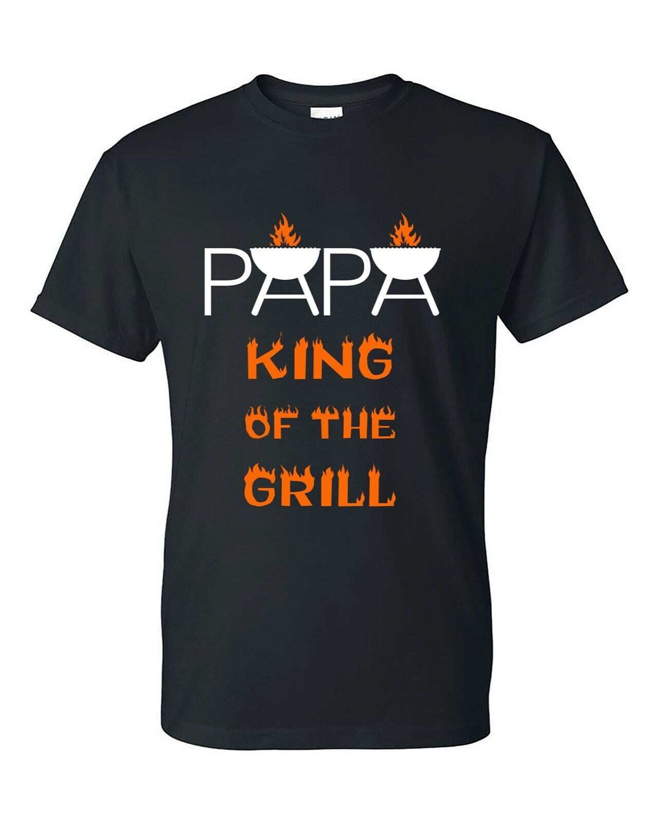 Fathers Day Grilling Shirt, Papa King of the Grill Shirt, Papa Grilling Shirt