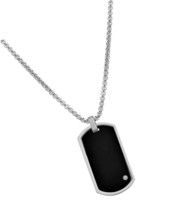 Stainless Steel Men&#39;s Engravable Dog Tag - $91.68