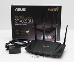 ASUS RT-AX58U AX3000 Dual Band Gaming WIFI 6 Wireless Router - $54.99
