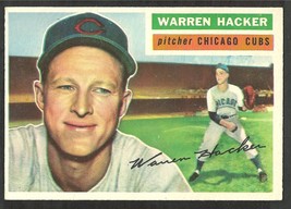 Chicago Cubs Warren Hacker 1956 Topps # 282  ! - £7.59 GBP