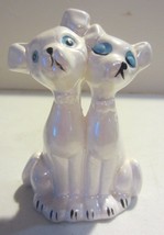 Vintage sad eyes puppy dogs ceramic figurine - £17.81 GBP