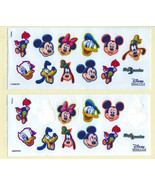 Disney Characters Stickers Set of Three (3) sheets Near Mint - £11.79 GBP