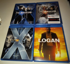 X-Men Blu-ray lot - X1 + Last Stand + First Class + Logan - 4 Movies - Action - £11.96 GBP