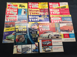 Motor Trend Magazine 1955 11 Issues Missing April - $14.99