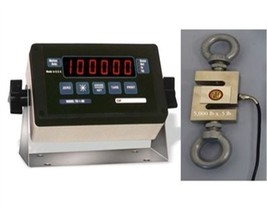 5,000 lbs x 0.5 lb CRANE SCALE - LOAD CELL CALIBRATED - 30&#39; CABLE - MADE... - $485.00