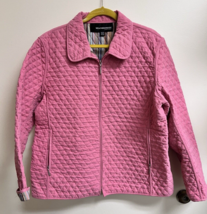 Weatherproof Garment Co Women&#39;s Coat Sz XL Pink Zip Front - $18.32