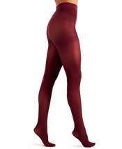 allbrand365 designer Womens Solid Opaque Tights,Wine,X-Small/Small - $20.20