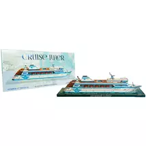 3D Cruise Liner Model Kit – HO Scale Cardboard Passenger Ship - $28.99
