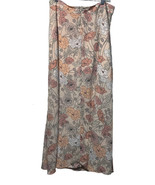 Dorothy Perkins Floral Maxi Skirt US 12 UK 16 Pink Pastel  Coquette Cott... - $9.85