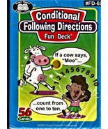 Conditional Following Directions fun Deck - Children cards - $12.30 CAD
