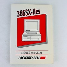 Packard Bell 386SX-11es User&#39;s Manual Paperback Book - $29.69