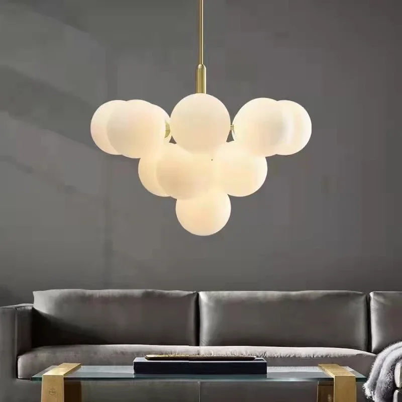 Modern LED Glass Ball Pendant Lamp Fixtures Chandelier Lights for Home D... - $38.25+