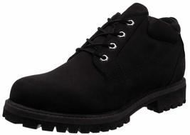 Timberland Men&#39;s Icon Premium Waterproof Oxford, Black Full Grain, 7 D(M... - $122.76