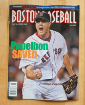 Jonathan Papelbon Boston Baseball Red Sox Magazine June 2007 - $38.78