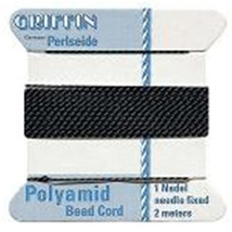 GRIFFIN Carded Nylon (Perlseide Polyamid) Beading Cord Size #6 Pick Color - £2.34 GBP